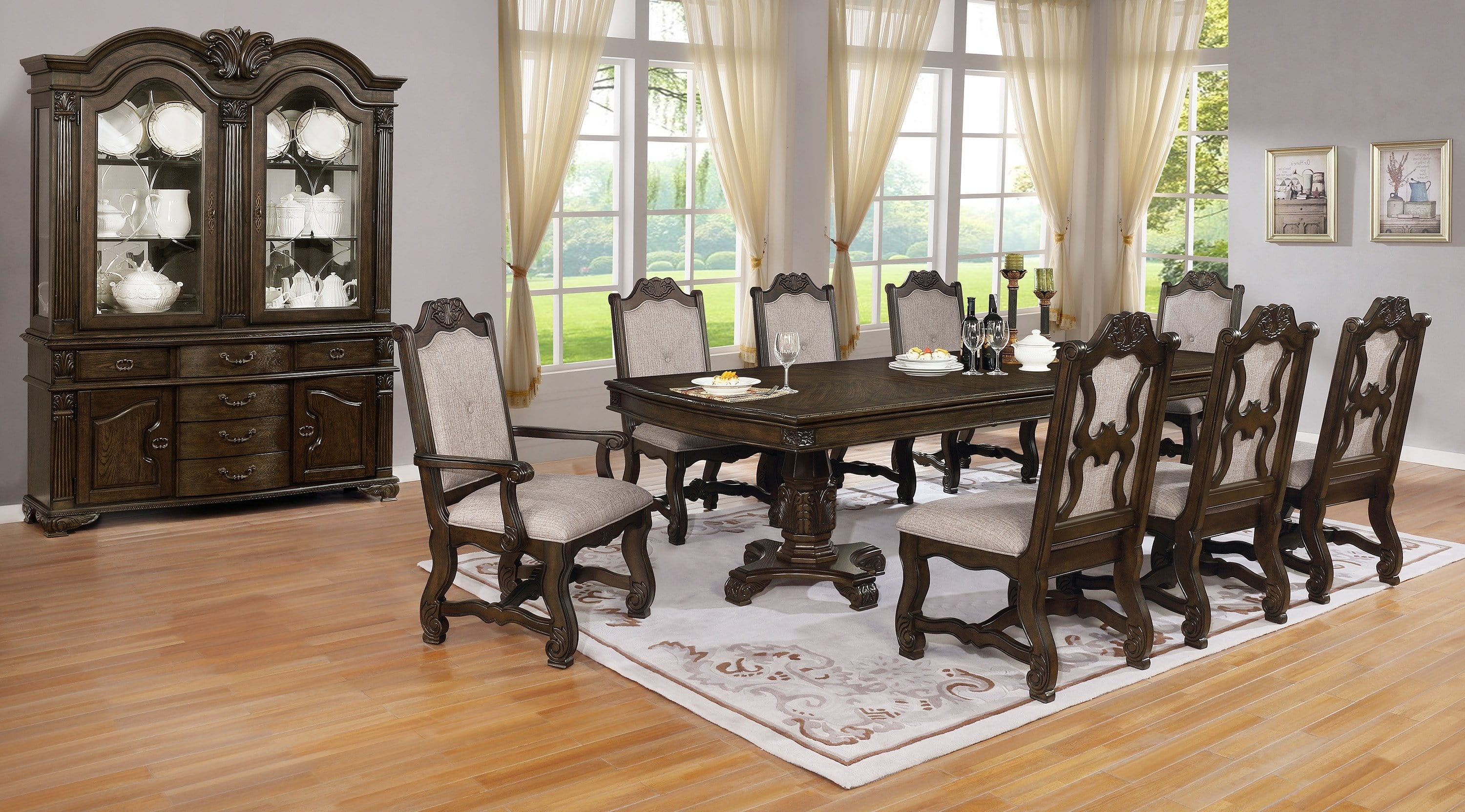 NEORENAISSANCE 5 PC DINING SET BY CROWNMARK AVAILABLE IN HOUSTON, DALLAS, SAN ANTONIO, & AUSTIN  SKU 2420