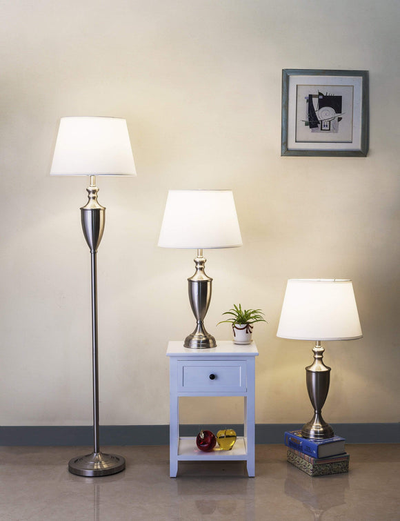 REVEL 2PC TABLE LAMPS AND 1 FLOOR LAMP BY CROWNMARK AVAILABLE IN HOUSTON, DALLAS, SAN ANTONIO, & AUSTIN  SKU 6241