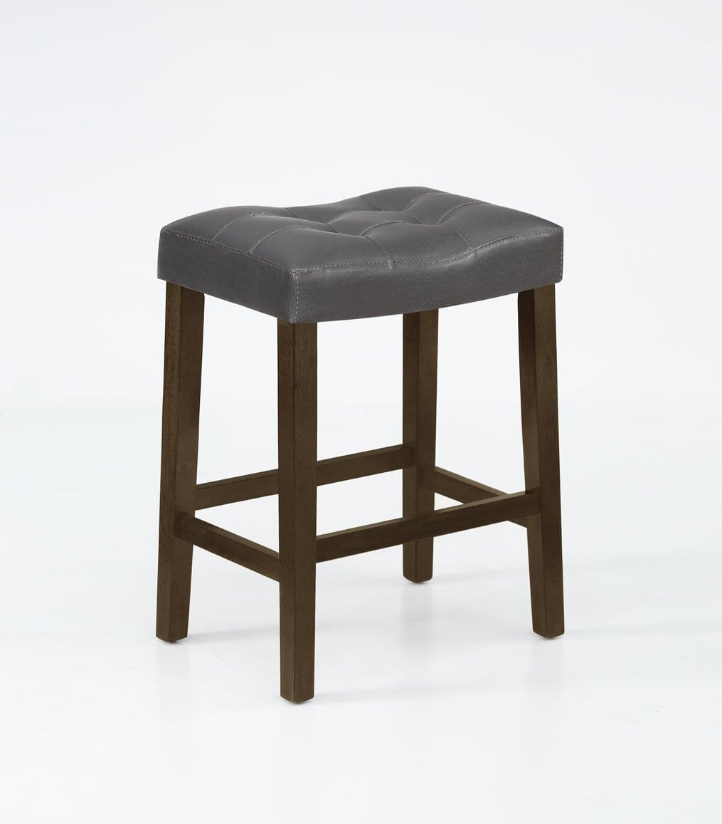 VERONA SADDLE CHAIR IN GRAY BY CROWNMARK AVAILABLE IN HOUSTON, DALLAS, SAN ANTONIO, & AUSTIN  SKU 2789S-24-GY-BT