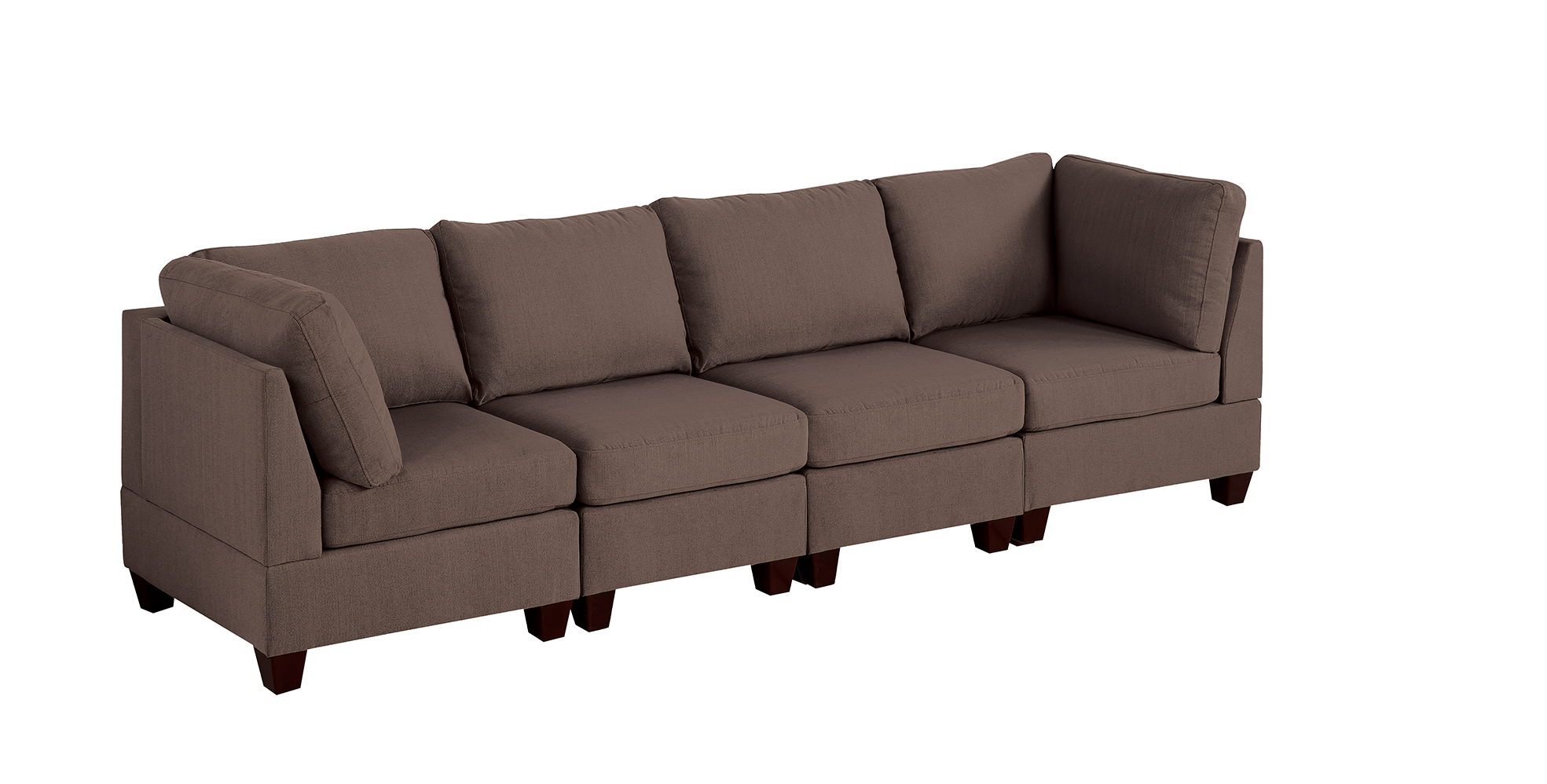 4PC BLACK COFFEE MODULAR SET