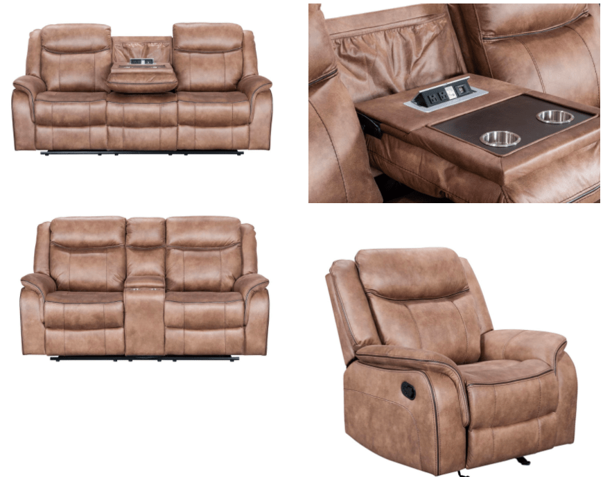 Abigail Brown Reclining Set