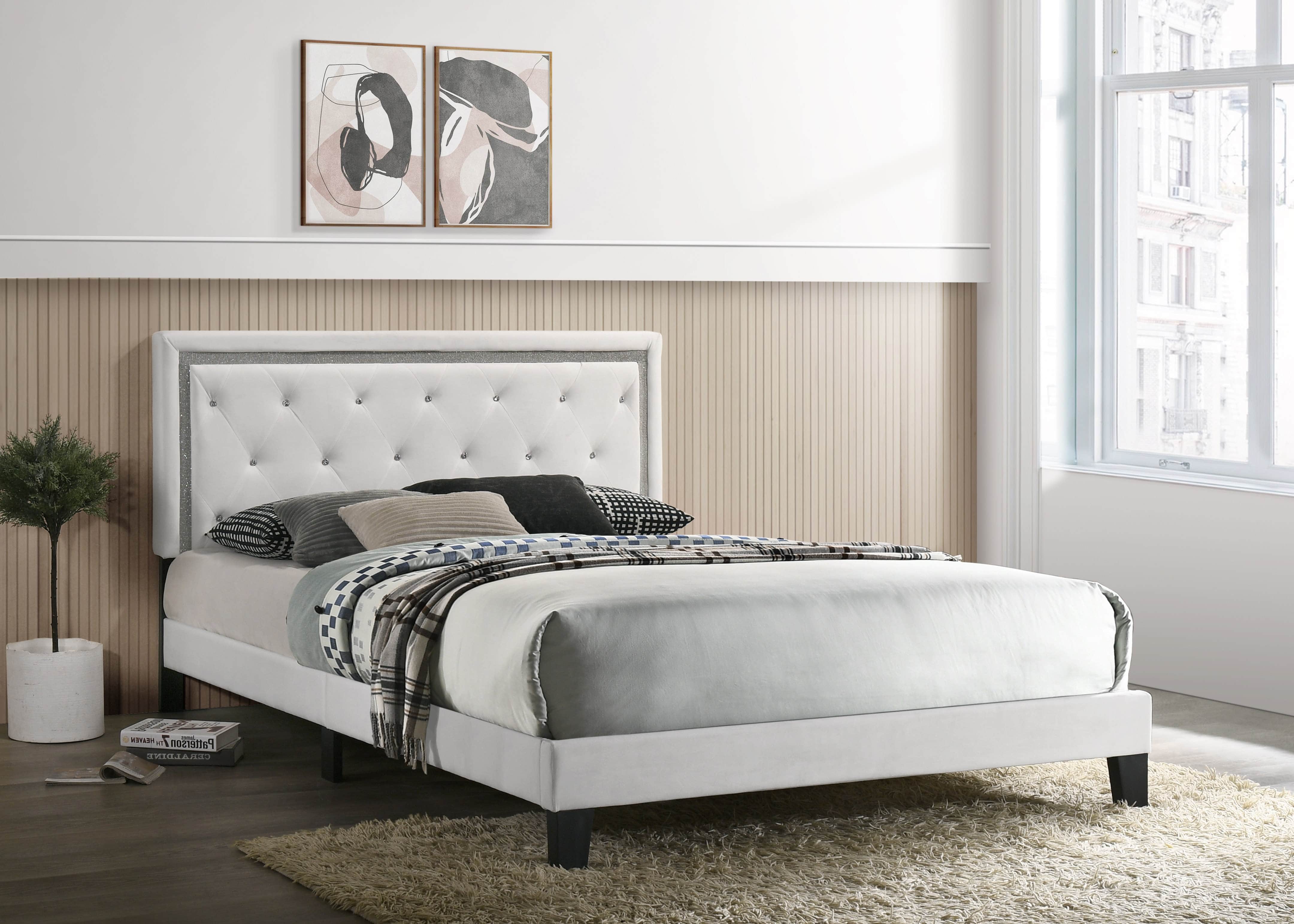 BRUNDYSE PLATFORM IN WHITE BY HH AVAILABLE IN HOUSTON, DALLAS, SAN ANTONIO, & AUSTIN  SKU PASSION-WH