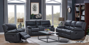 FLORENCE 3PC RECLINING SET IN GRAY  BY HH AVAILABLE IN HOUSTON, DALLAS, SAN ANTONIO, & AUSTIN  SKU FLORENCE-GY