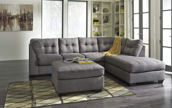 MAIER 2 PC SECTIONAL IN CHARCOAL BY HH AVAILABLE IN HOUSTON, DALLAS, SAN ANTONIO, & AUSTIN  SKU ASHLEY 452 CHARCOAL