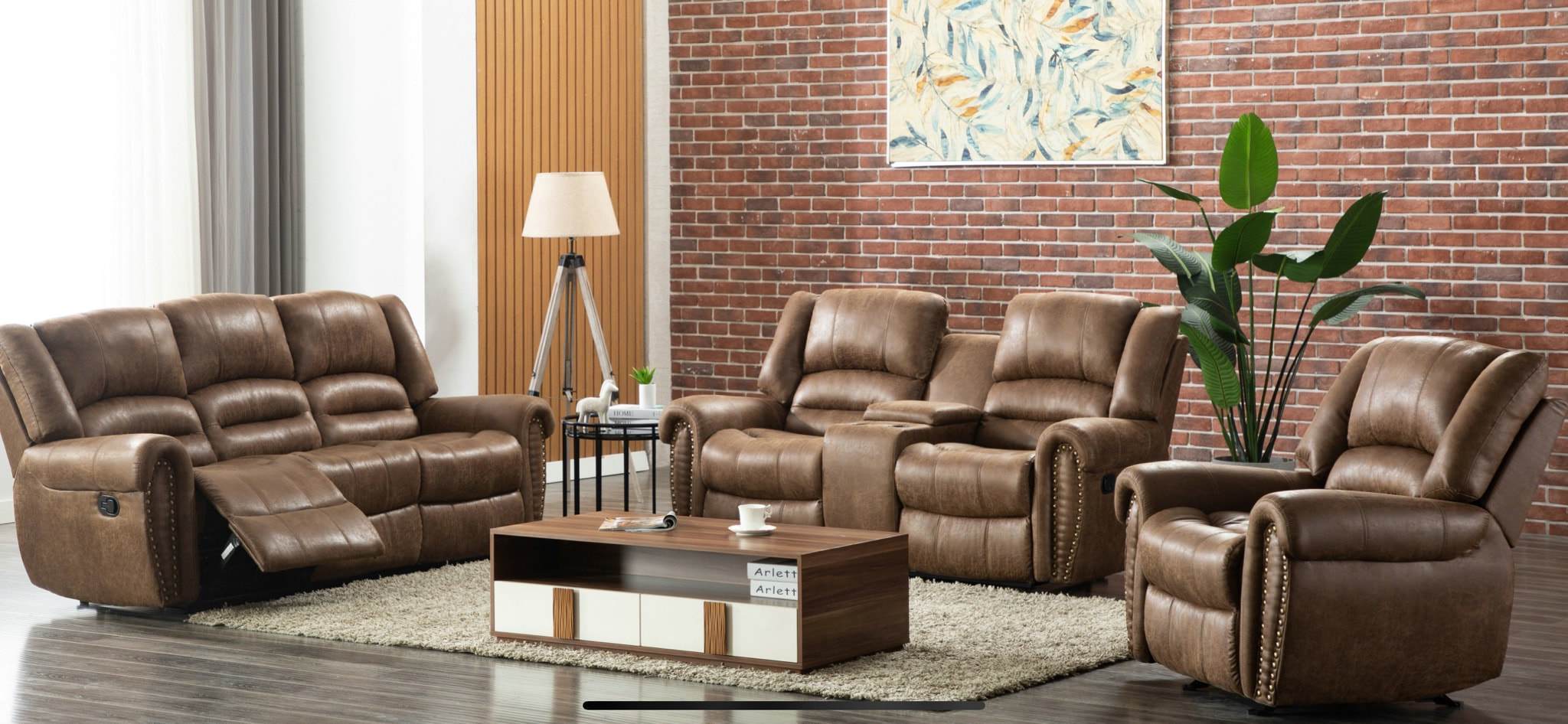 RIVERCREEK 3PC RECLINING SET  BY HH AVAILABLE IN HOUSTON, DALLAS, SAN ANTONIO, & AUSTIN  SKU RIVERCREEK