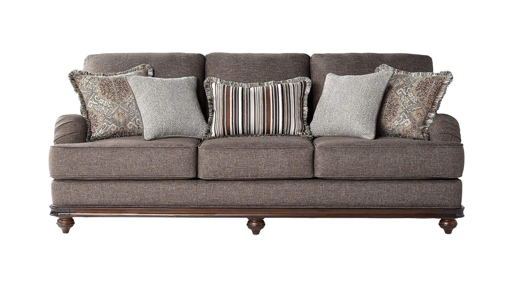 DRIFTWOOD WOOD TRIM SOFA & LOVESEAT BY NEW ERA AVAILABLE IN HOUSTON, DALLAS, SAN ANTONIO, & AUSTIN  SKU S17200