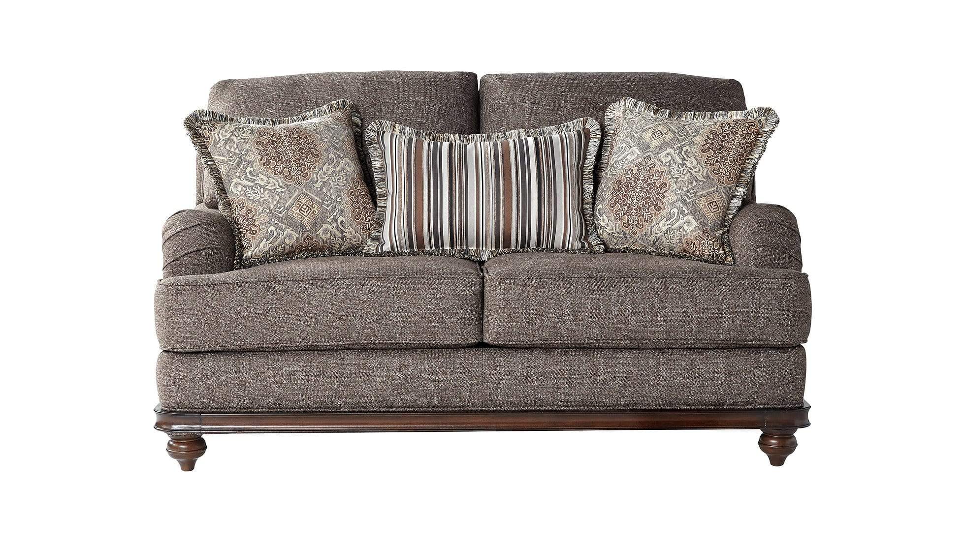 DRIFTWOOD WOOD TRIM SOFA & LOVESEAT BY NEW ERA AVAILABLE IN HOUSTON, DALLAS, SAN ANTONIO, & AUSTIN  SKU S17200