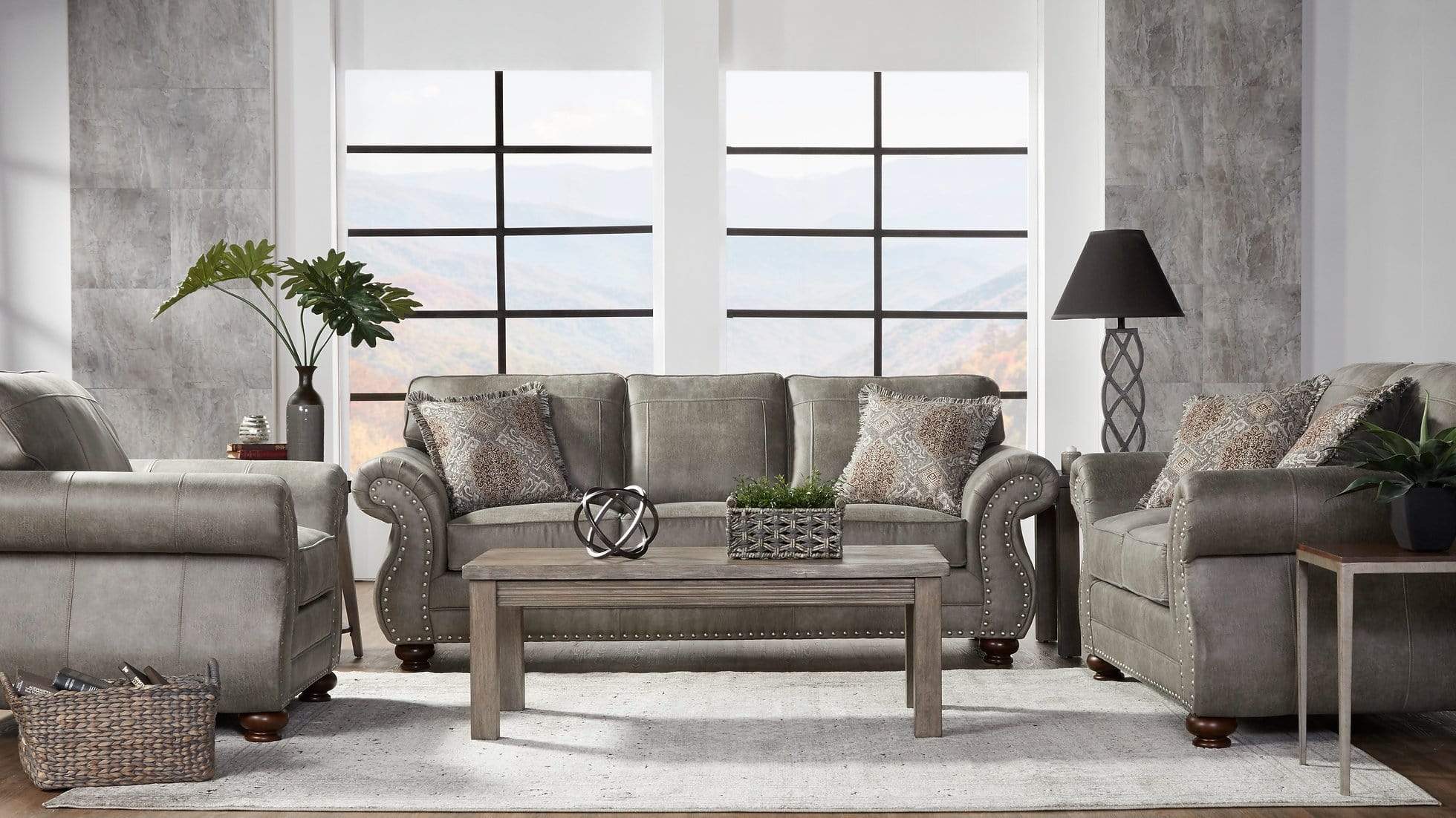 GOLIATH MICA SOFA & LOVESEAT BY NEW ERA AVAILABLE IN HOUSTON, DALLAS, SAN ANTONIO, & AUSTIN  SKU S17450