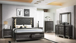 MADRID 7 PC COMPLETE BEDROOM SET BY NEW ERA AVAILABLE IN HOUSTON, DALLAS, SAN ANTONIO, & AUSTIN  SKU B4000
