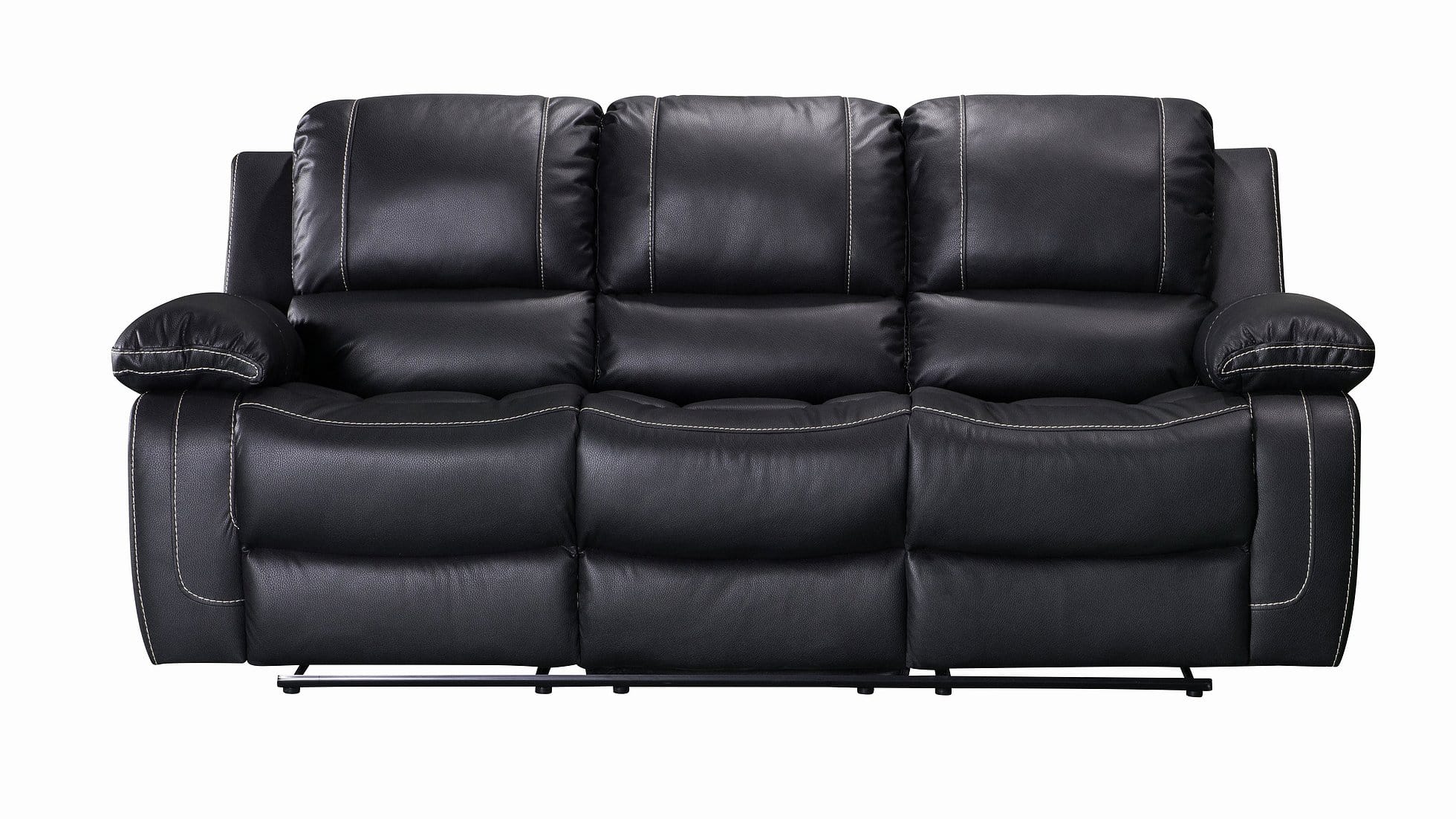 NOVA BLACK RECLINING SOFA & LOVESEAT BY NEW ERA AVAILABLE IN HOUSTON, DALLAS, SAN ANTONIO, & AUSTIN  SKU S3009