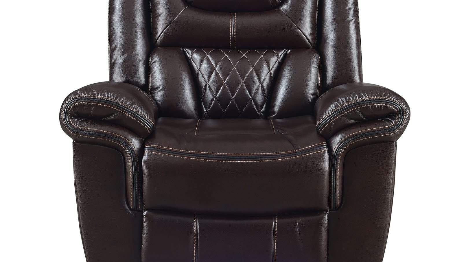 PARTY TIME BROWN RECLINING SOFA & LOVESEAT BY NEW ERA AVAILABLE IN HOUSTON, DALLAS, SAN ANTONIO, & AUSTIN  SKU S2020BR