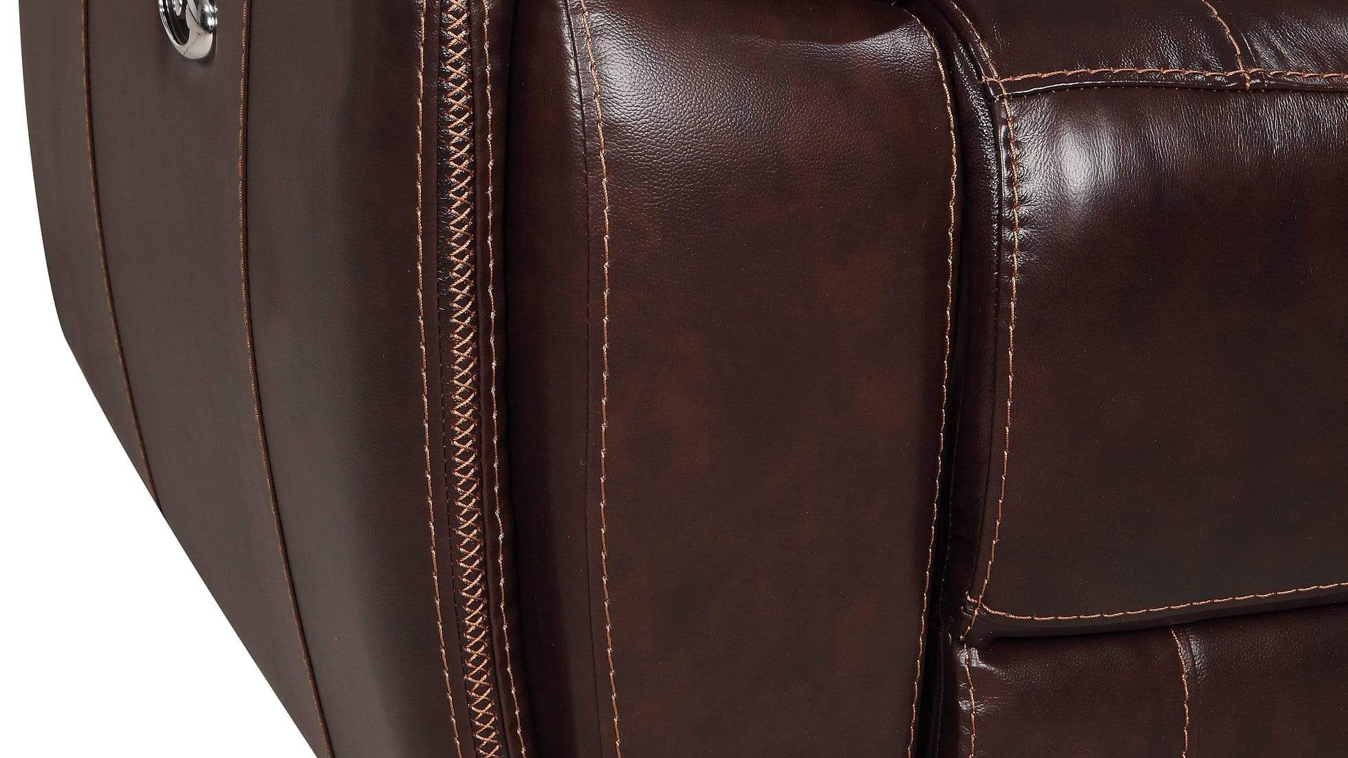 ROSEWOOD DARK BROWN TOP GRAIN LEATHER RECLINING SOFA & LOVESEAT BY NEW ERA AVAILABLE IN HOUSTON, DALLAS, SAN ANTONIO, & AUSTIN  SKU S2226DKBR