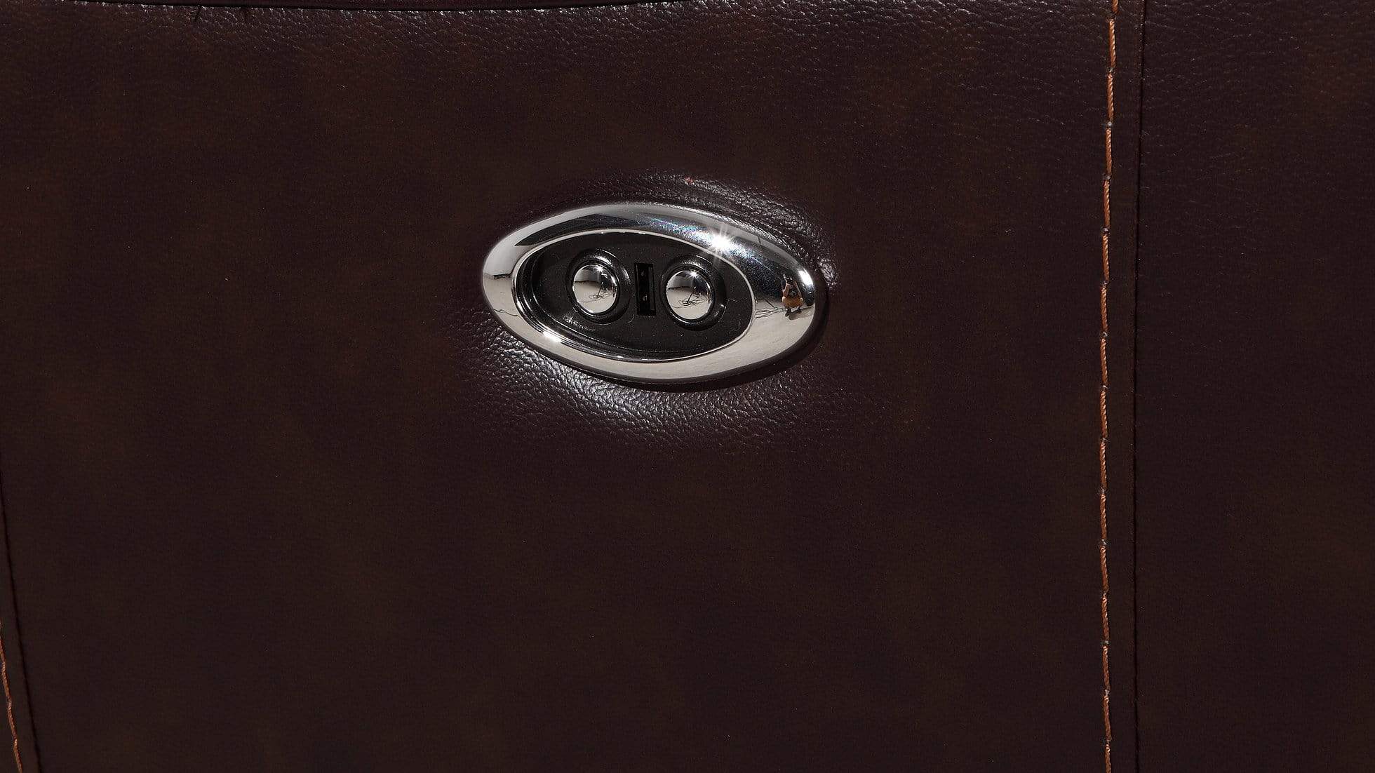 ROSEWOOD DARK BROWN TOP GRAIN LEATHER RECLINING SOFA & LOVESEAT BY NEW ERA AVAILABLE IN HOUSTON, DALLAS, SAN ANTONIO, & AUSTIN  SKU S2226DKBR